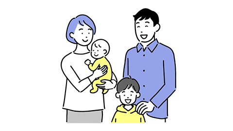 子育て支援事業の説明イラスト